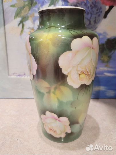 Ваза фарфоровая из Бельгии