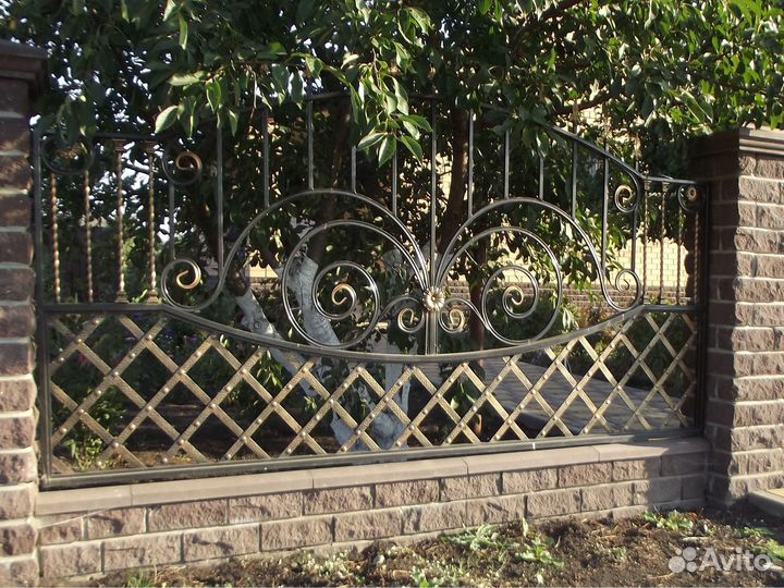 H2Заборы кованные из металла 1м/h2 p/p pstro