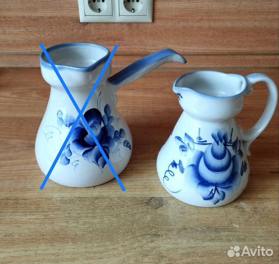 Новая посуда Гжель Сувениры