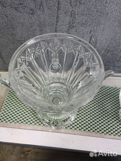 Самовар сувенирный. Хрусталь. 80 е гг