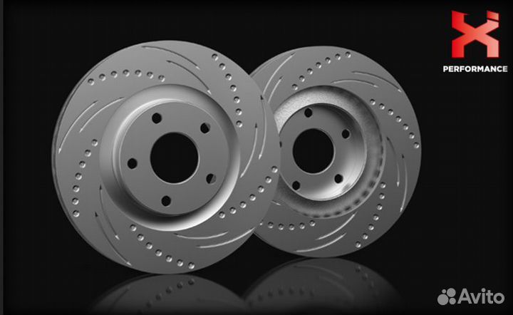 Передние тормозные диски на BMW 3-серии F30