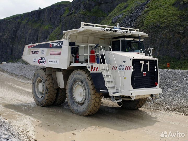 Разбираем Терекс Terex карьерные самосвалы
