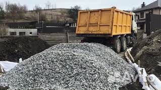 Щебень известняковый доставка