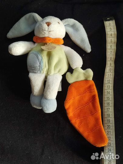 Мягкая игрушка заяц пр. Франция