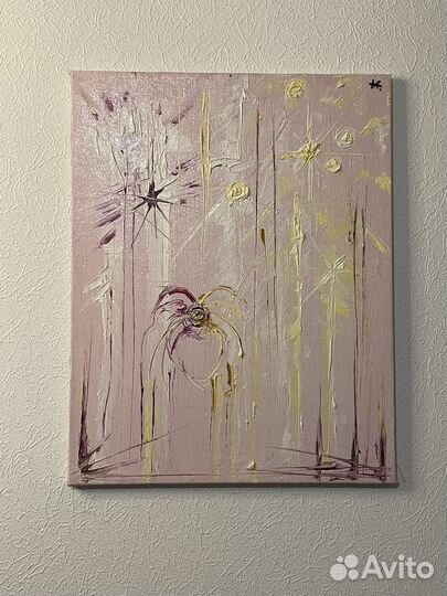Картина маслом на холсте абстракция