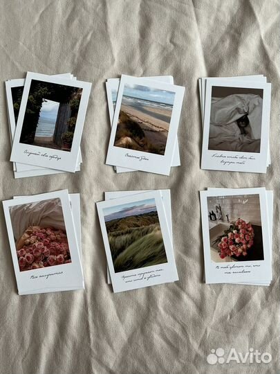 Набор мини открыток