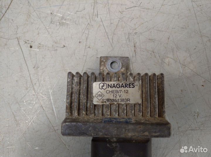 Реле свечей накала Рено Логан