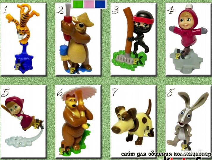 Маша и Медведь киндер полные серии