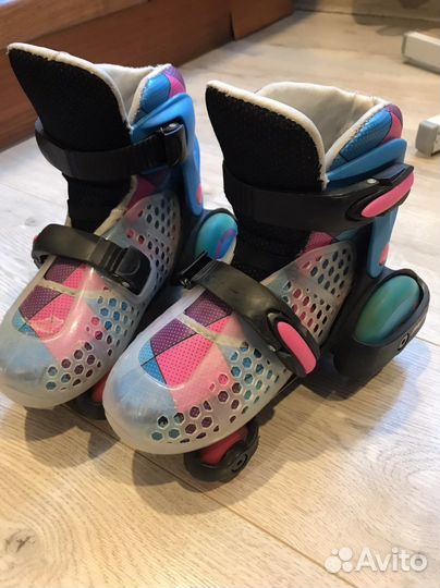 Роликовые коньки детские раздвижные