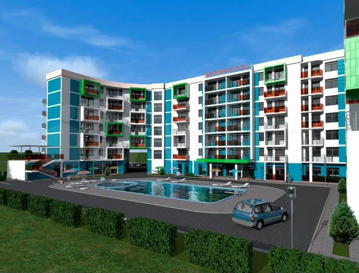 Своб. планировка, 72,4 м², 2/7 эт.