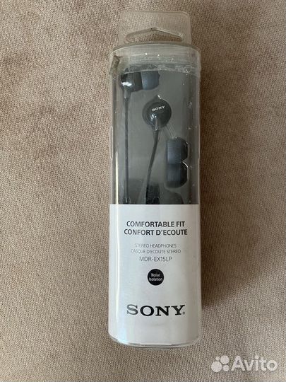 Наушники sony MDR-EX15LP новые