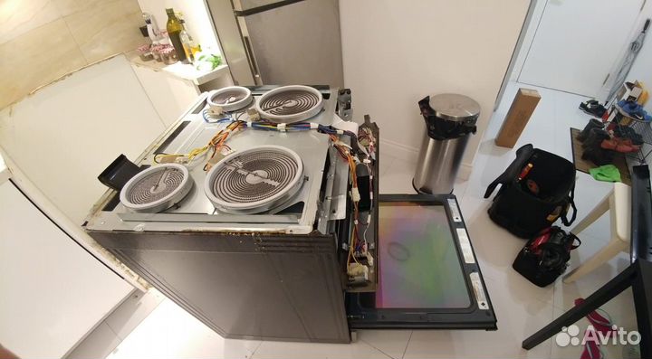 Ремонт варочных панелей. Ремонт духовых шкафов