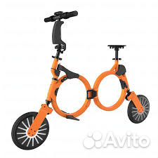 Электроскутер бу складной электровелосипед самокат