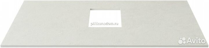 Allen Brau Infinity 1.21011.G-S Столешница для мебели, серая структ