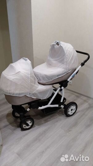 Коляска для двойни 2 в 1