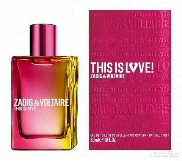 Парфюмерная вода This is Love Zadig & Voltaire