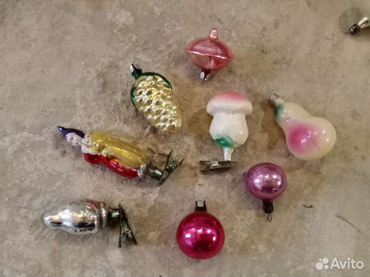 Елочные игрушки СССР хороший подарок на новый год