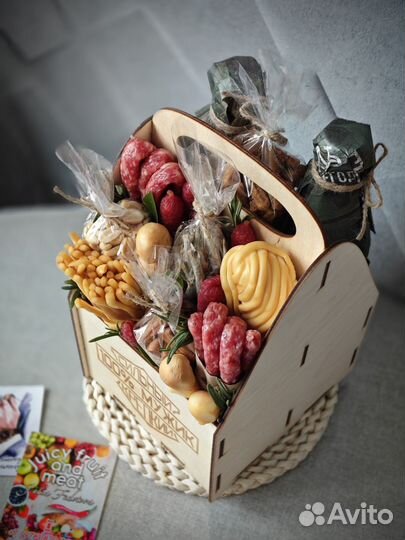 Съедобные букеты для мужчин