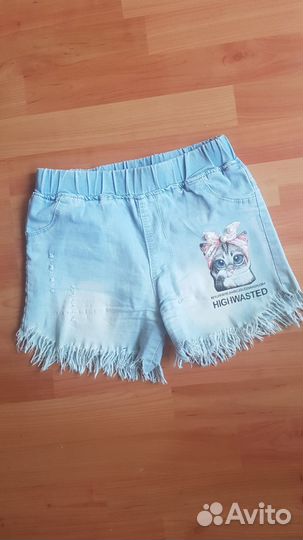 Шорты джинсовые для девочки