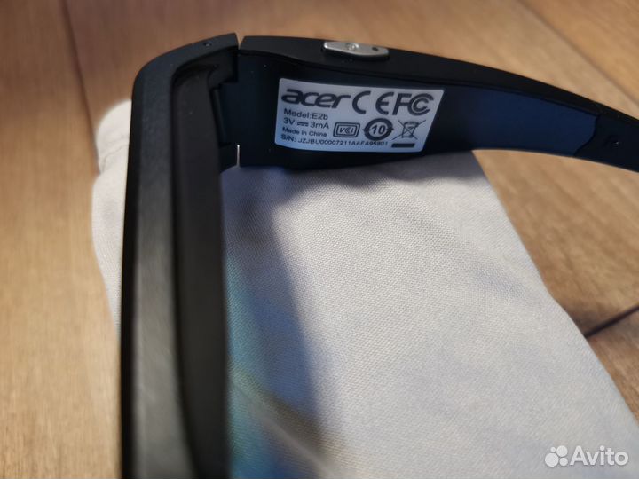 3D очки для видеопроекторов Acer E2B Black