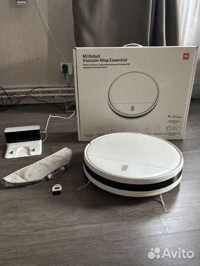 Робот пылесос xiaomi mi robot vacuum-mop essential