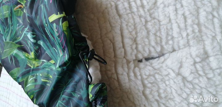 Меховой конверт в коляску Amarababy