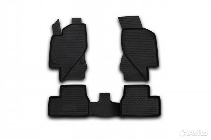 Коврики в салон LADA granta, 2011, 4 шт. (полиурет