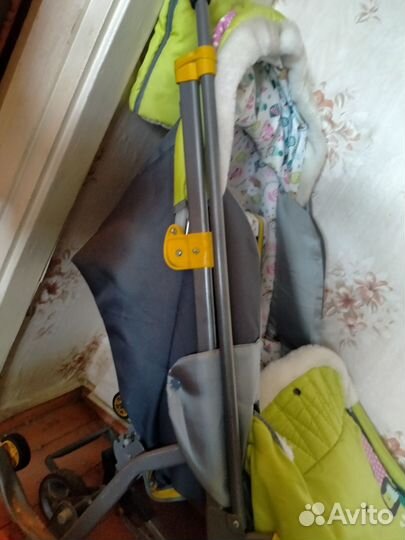 Детские санки коляска бу