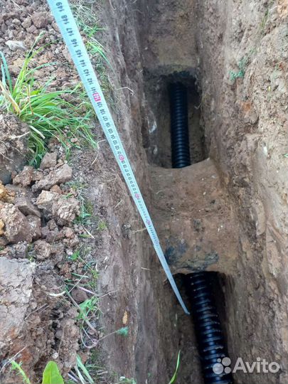 Землекопы копка траншей