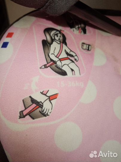 Детское автокресло 15 до 36 кг