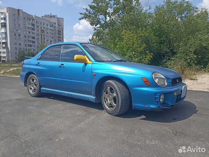 Subaru Impreza 1.6 AT, 2002, 205 000 км