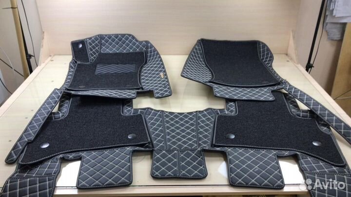 3D Коврики Toyota Prado 150 из Экокожи