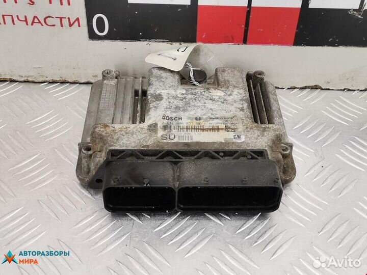 Блок управления двигателем Saab 9-3 2 рест. 2008