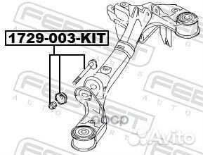 Болт с эксцентриком (ремкомплект) 1729003KIT