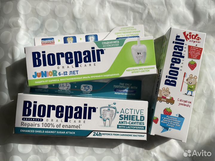 Зубные пасты Biorepair