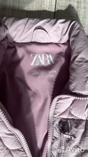 Куртка для девочки zara 116