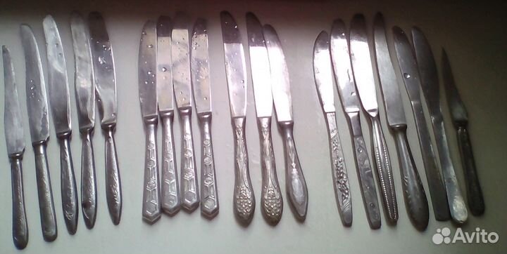 Вилки, ложки, ножи (нержавейка) СССР