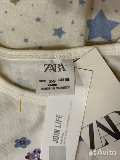 Комплект Zara для девочки 92-98