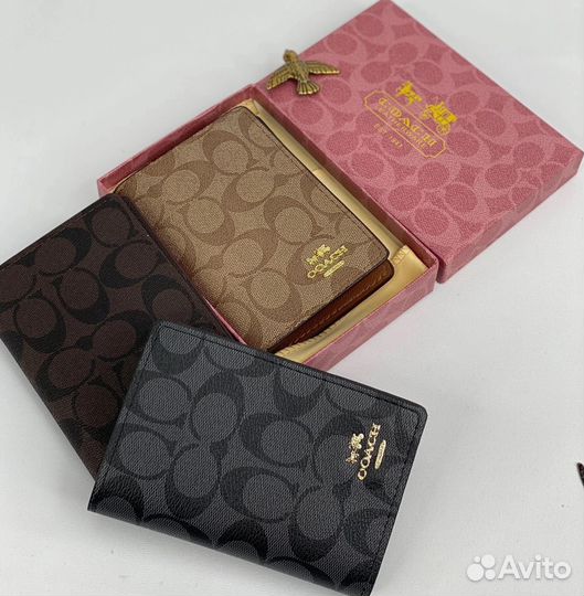 Обложка на паспорт coach