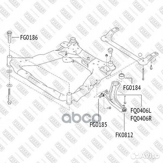 Рычаг nissan/renault qashqai/X-trail/koleos 07