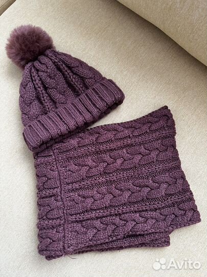 Снуд и шапка детская Zara 1-2 года
