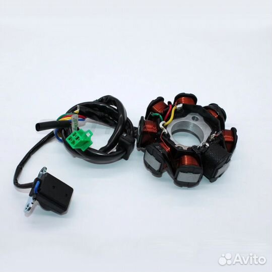 Статор генератора 125-150сс 7+1катушек (5 проводо