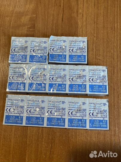 Линзы контактные acuvue TruEye 1-day