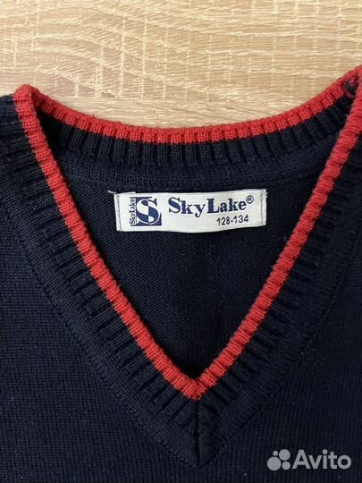 Жилет для мальчика школьный 128р