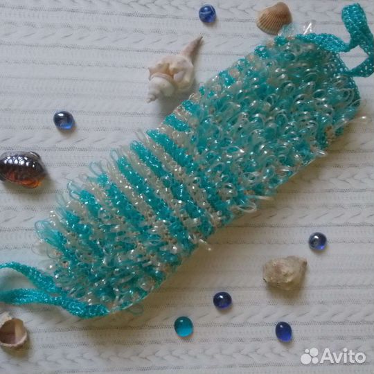 Мочалка ручной работы