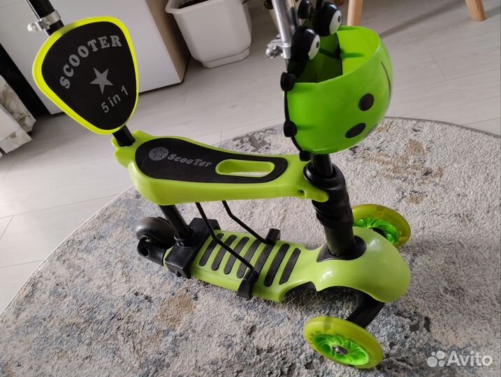 Самокат детский 5 в 1