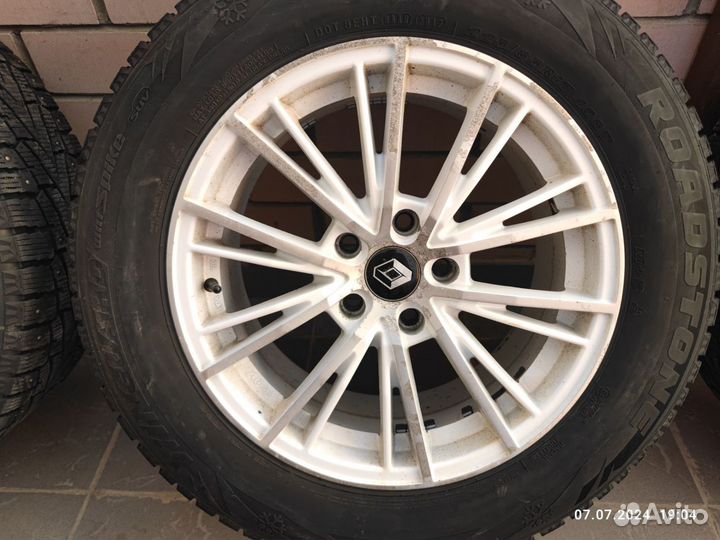 Колёса в сборе зимние 225 65 r17 диски 7.5 et 45