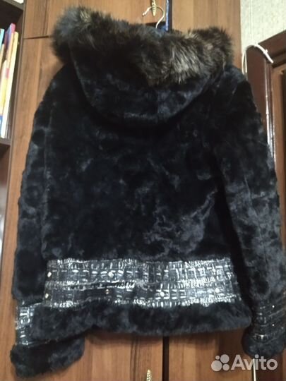 Полушубок искусственный 48