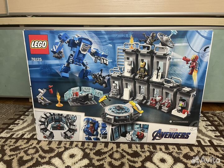 Новый Lego Marvel 76125 Лаборатория