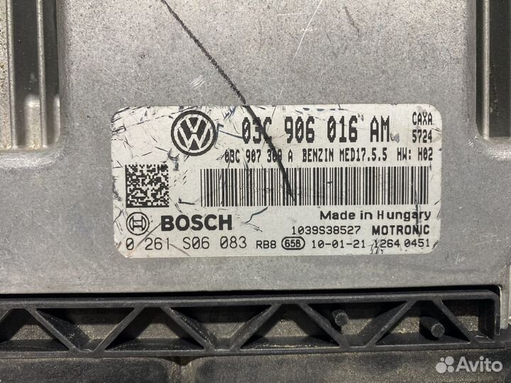 Блок управления двигателем Volkswagen Golf 6